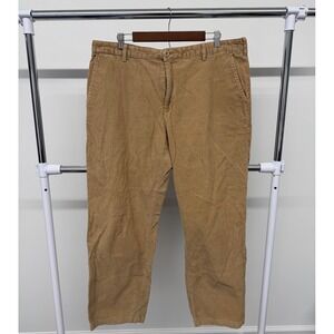 Men's IZOD Straight Fit Pants Tan Size 38x30